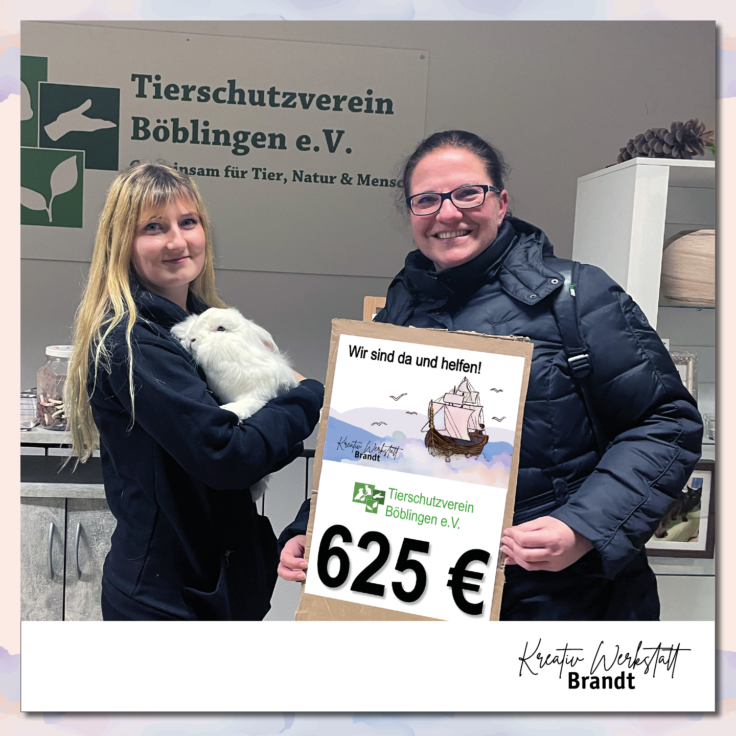 Foto Helfende Hände Blume